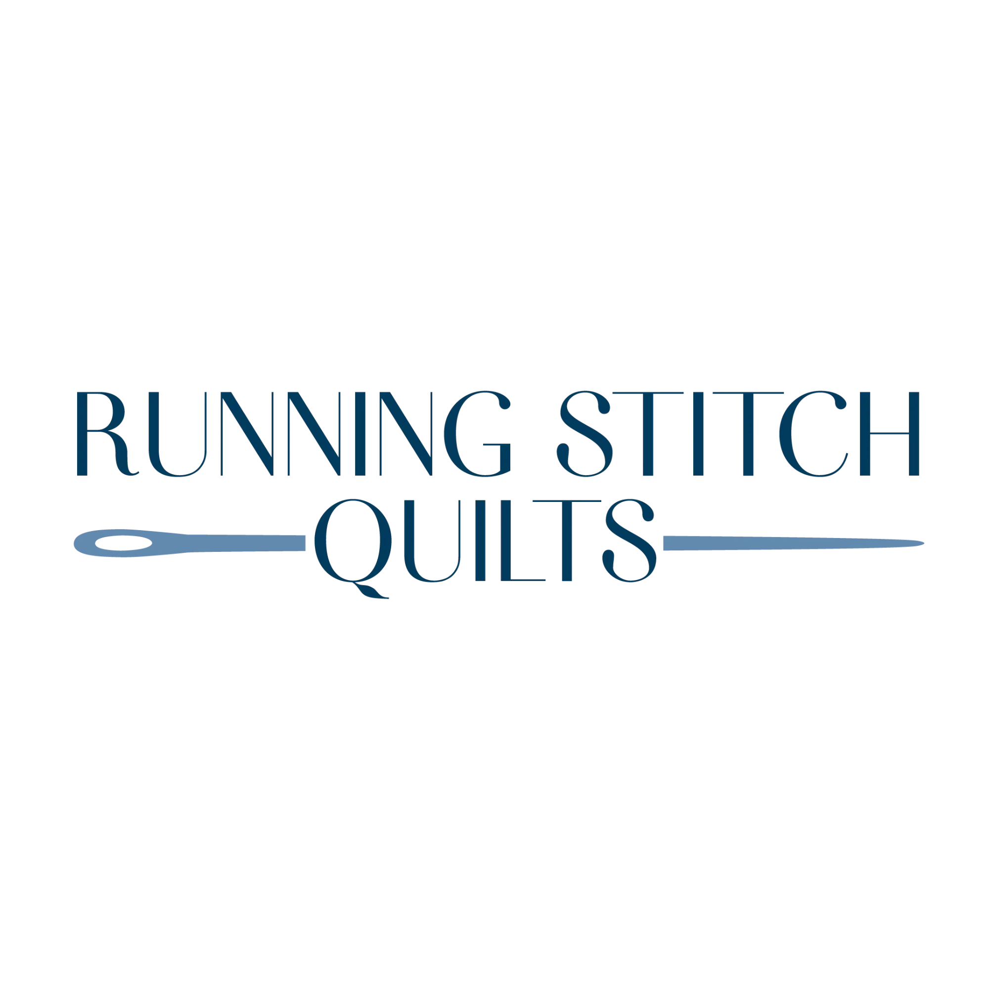 Running Stitch Quilts Logo
