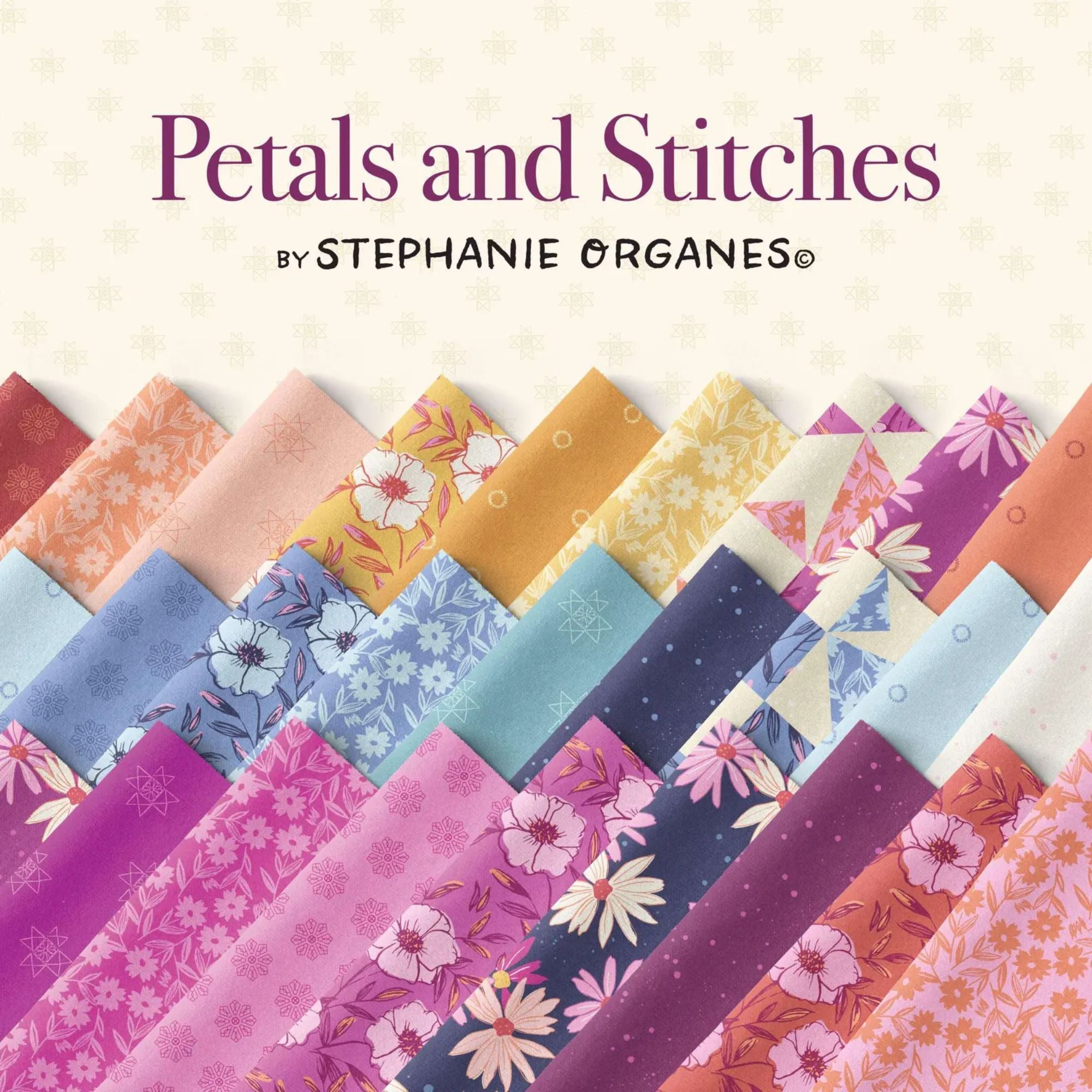 Petals and Stitches by Stephanie Organes