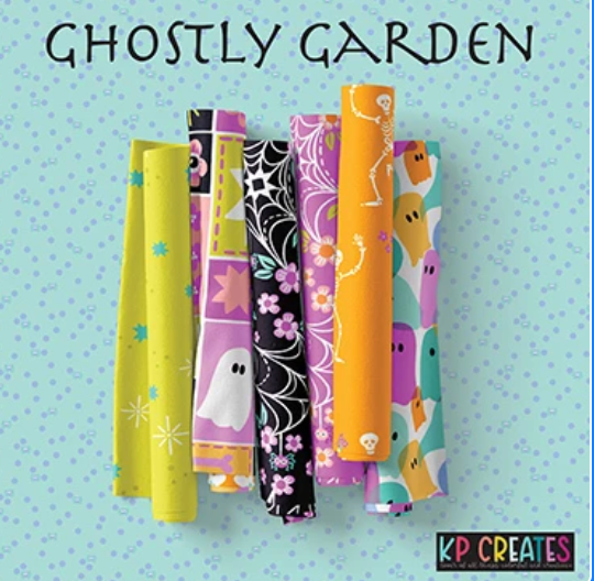 Ghostly Garden by KP Creates for Andover Fabrics