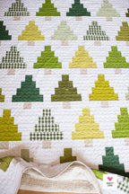 Quilty Trees Quilt Pattern by Quilty Love | Modern Tree Quilt Pattern
