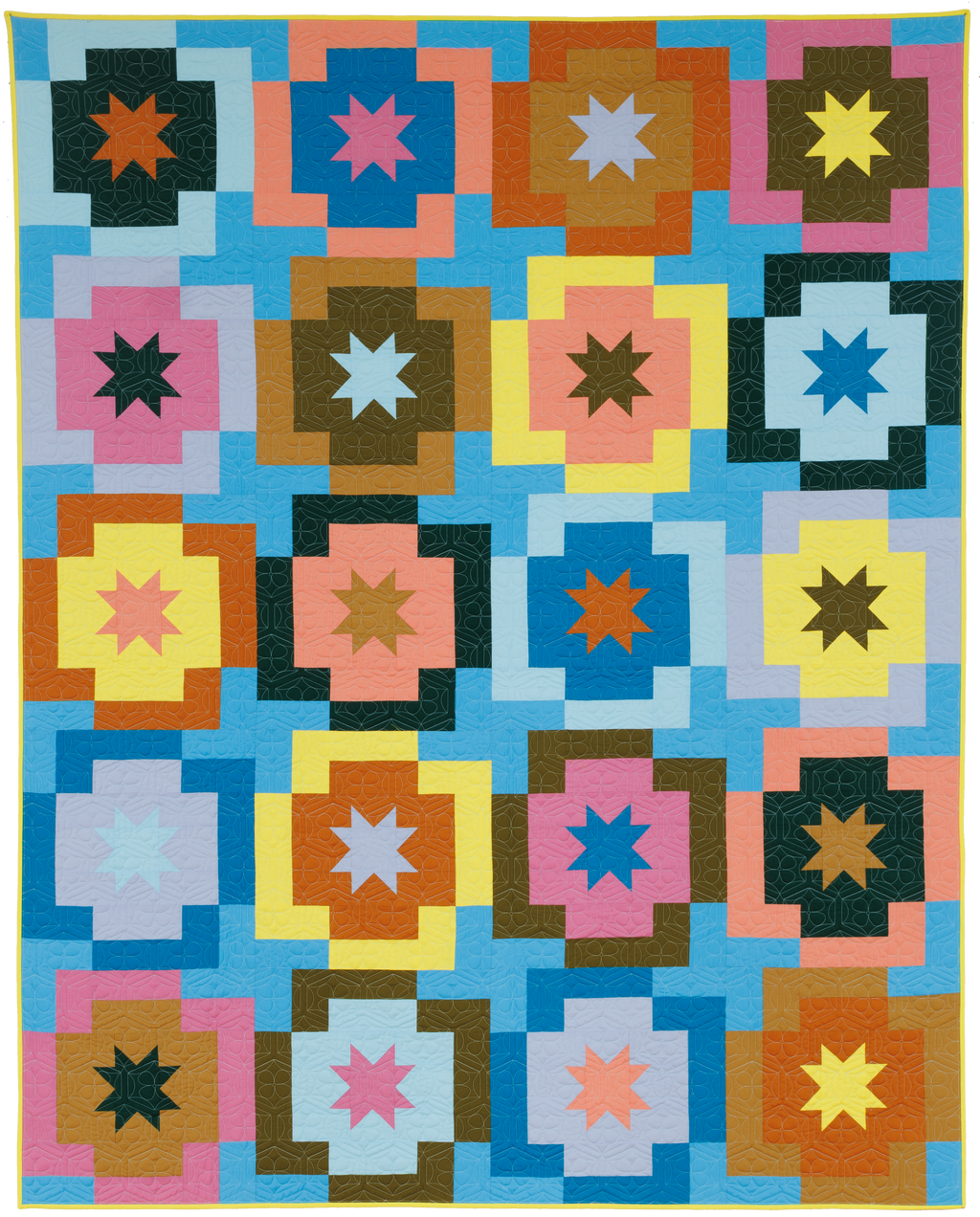 Meadow Star Quilt Pattern by Then Came June