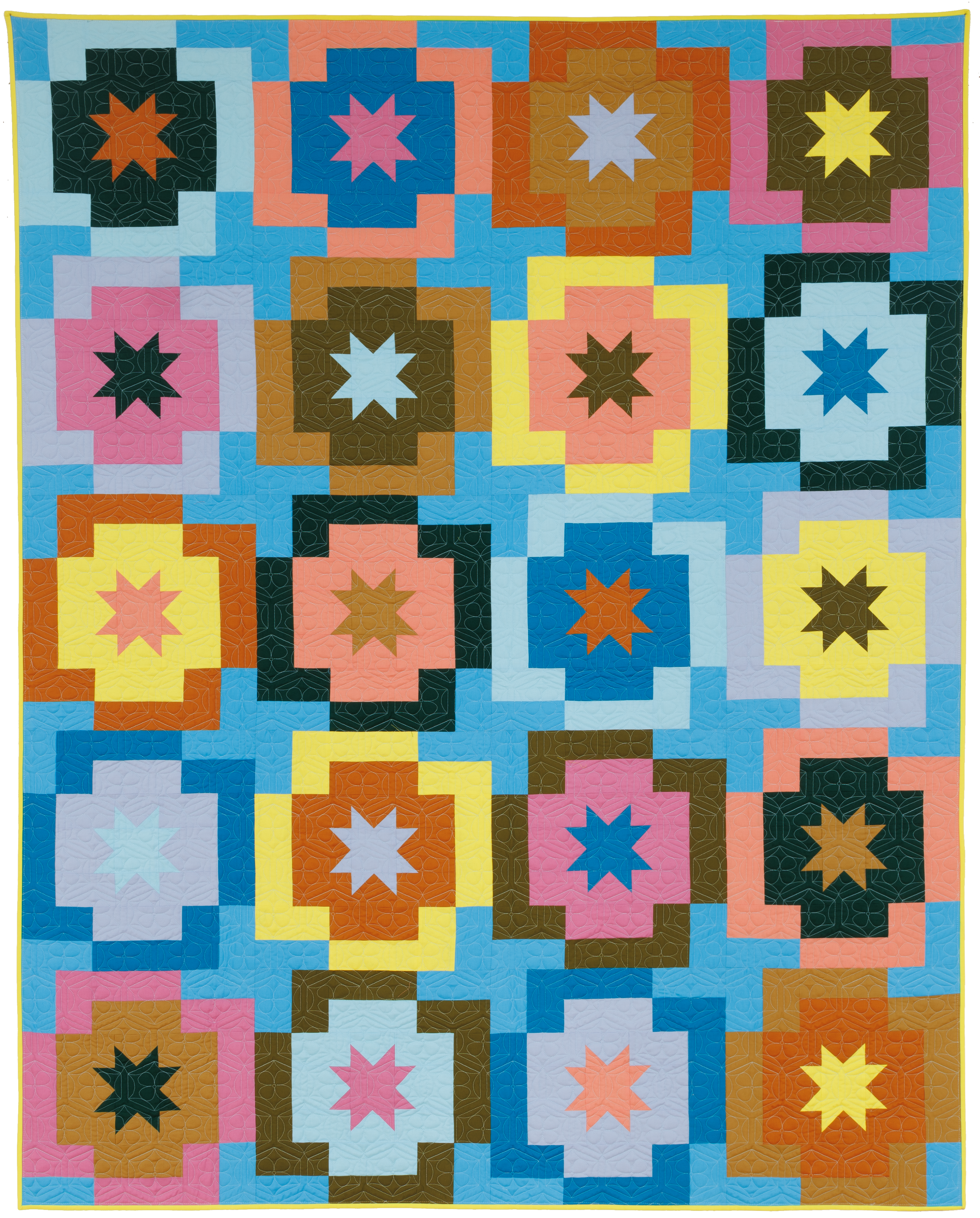 Meadow Star Quilt Pattern by Then Came June