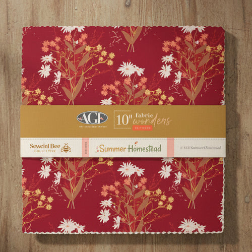 Summer Homestead 10"  Fabric Wonders - Sewcial Bee Collected for Art Gallery Fabrics