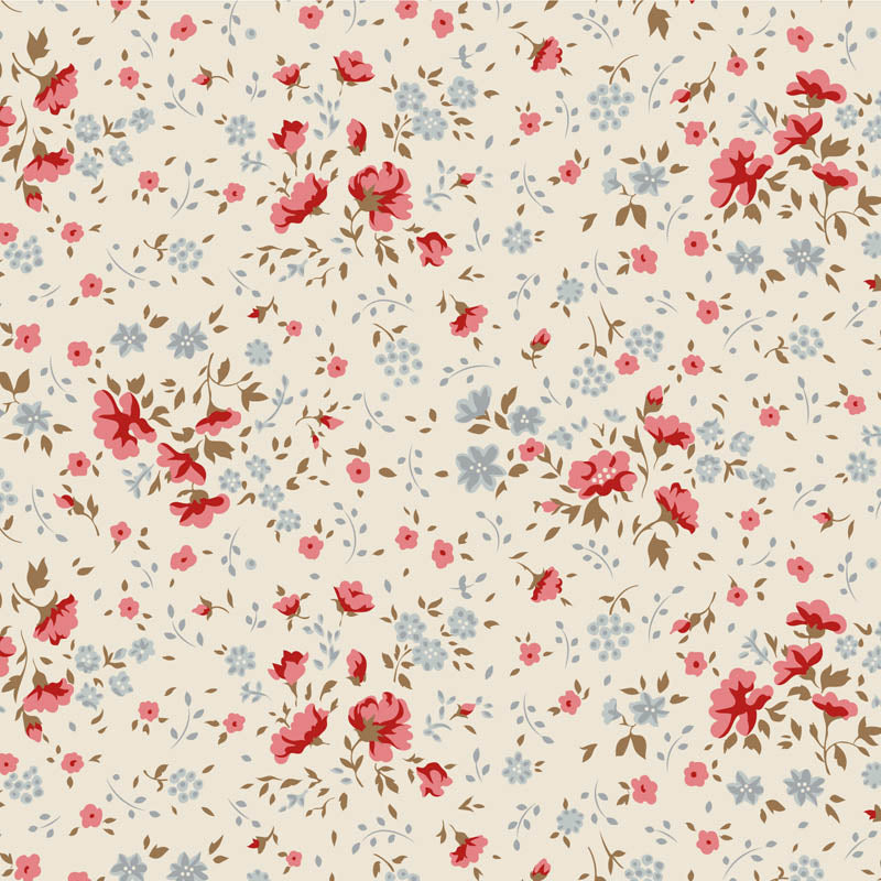 Tilda Ellie Red Slate 108" Wideback Yardage | Tilda Fabrics