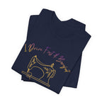 I Drive Fast and Barefoot Sewing Tee — Funny Sewist T-Shirt