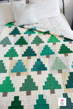 Quilty Trees Quilt Pattern by Quilty Love | Modern Tree Quilt Pattern
