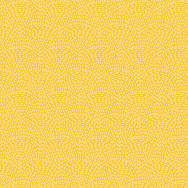Reindeer Romance  Yellow Fabric by the yard Cloud 9 Fabrics