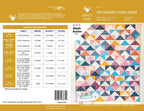Patchwork Flying Geese Quilt Pattern by Quilty Love | Stash Buster Quilt Pattern