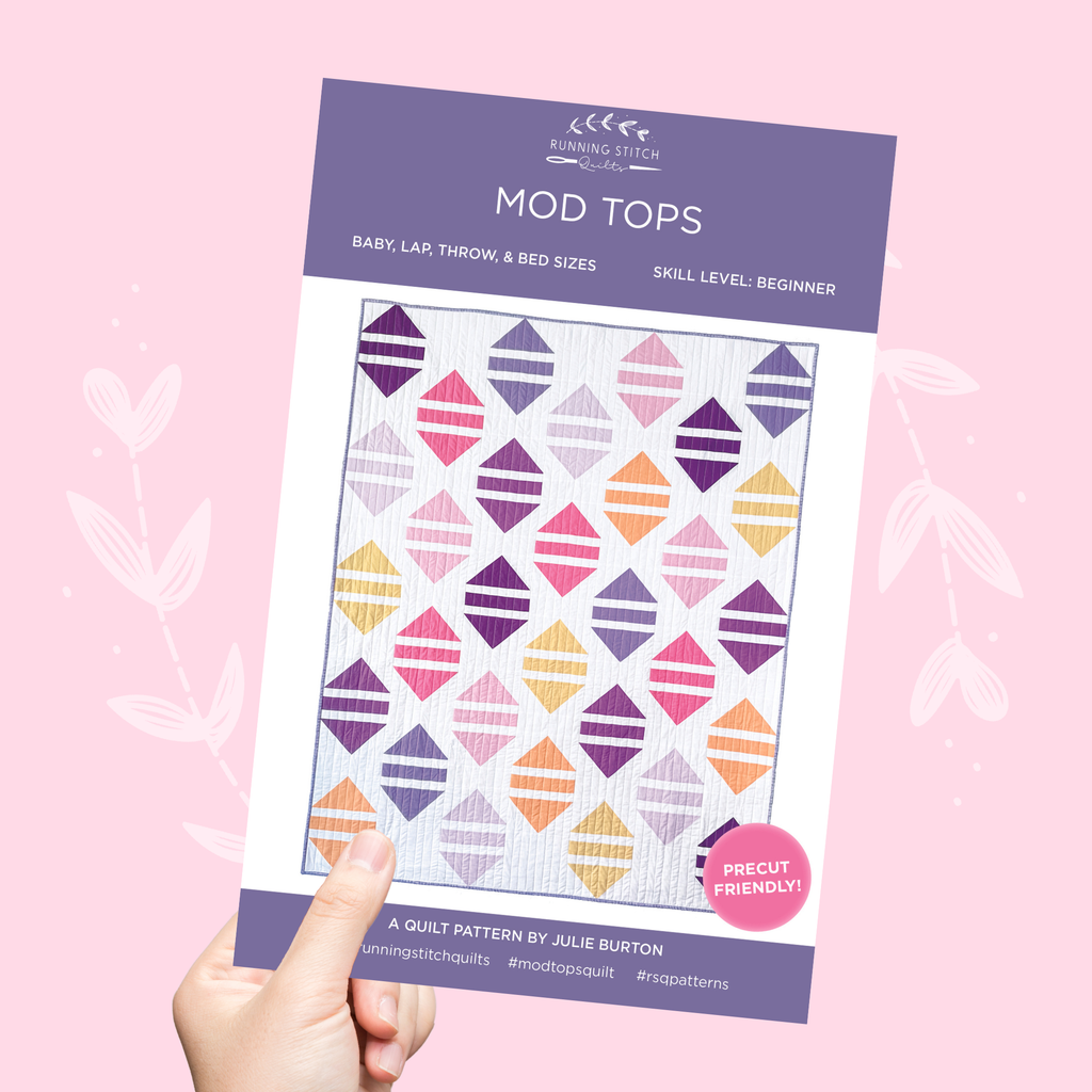 Mop Tops Quilt Pattern - Running Stitch Quilts