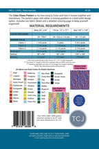 Color Chaos Quilt Pattern - Printed