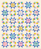 Mockup of Lee's Farmhouse Quilt Pattern by Jamie Frick - See Jamie Sew