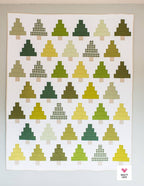 Quilty Trees Quilt Pattern by Quilty Love | Modern Tree Quilt Pattern