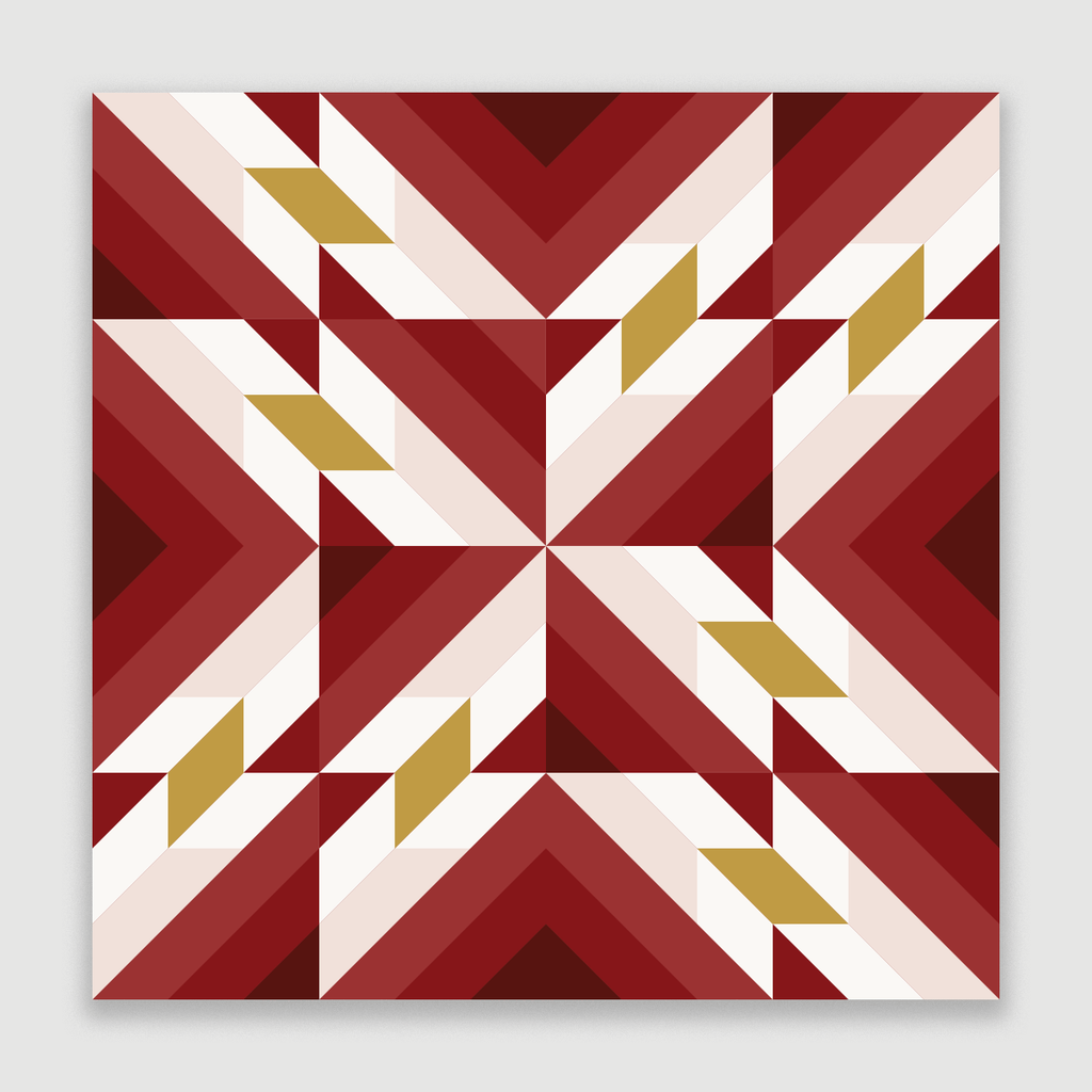 Star Lake Paper Pattern