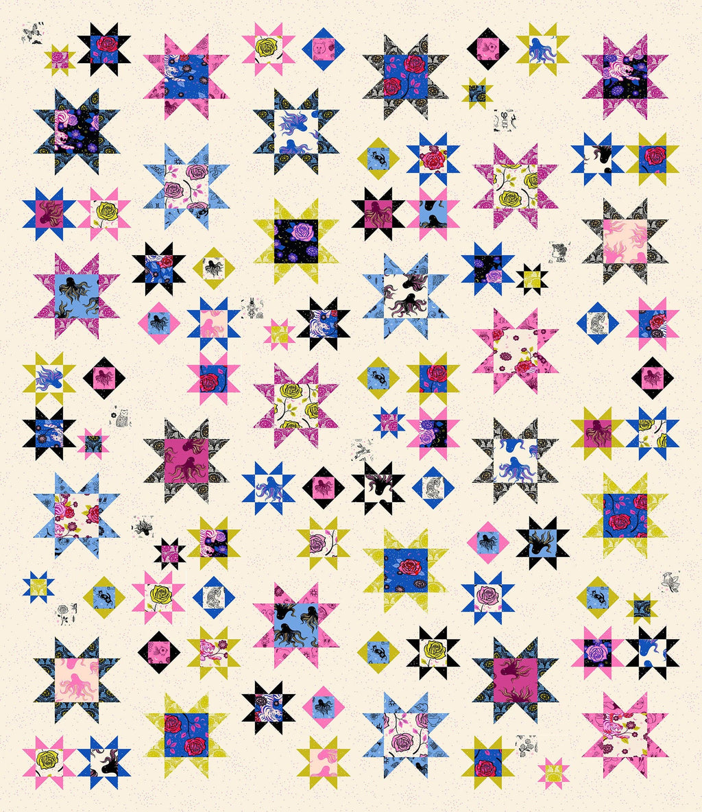 Sawtooth Sky Quilt Pattern