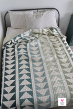 Flying Quilt Pattern by Quilty Love | Modern Flying Geese Quilt Pattern
