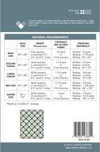 Scrappy Gems Quilt Pattern by Quilty Love | Fat Quarter & Stash Buster Quilt Pattern