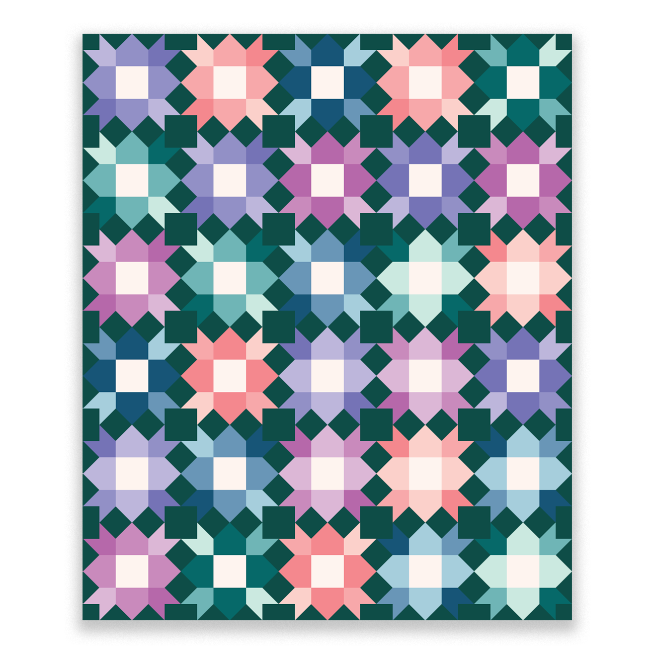 Peace Garden Paper Pattern