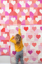  Quilt Drop Patchwork Hearts by Quilty Love