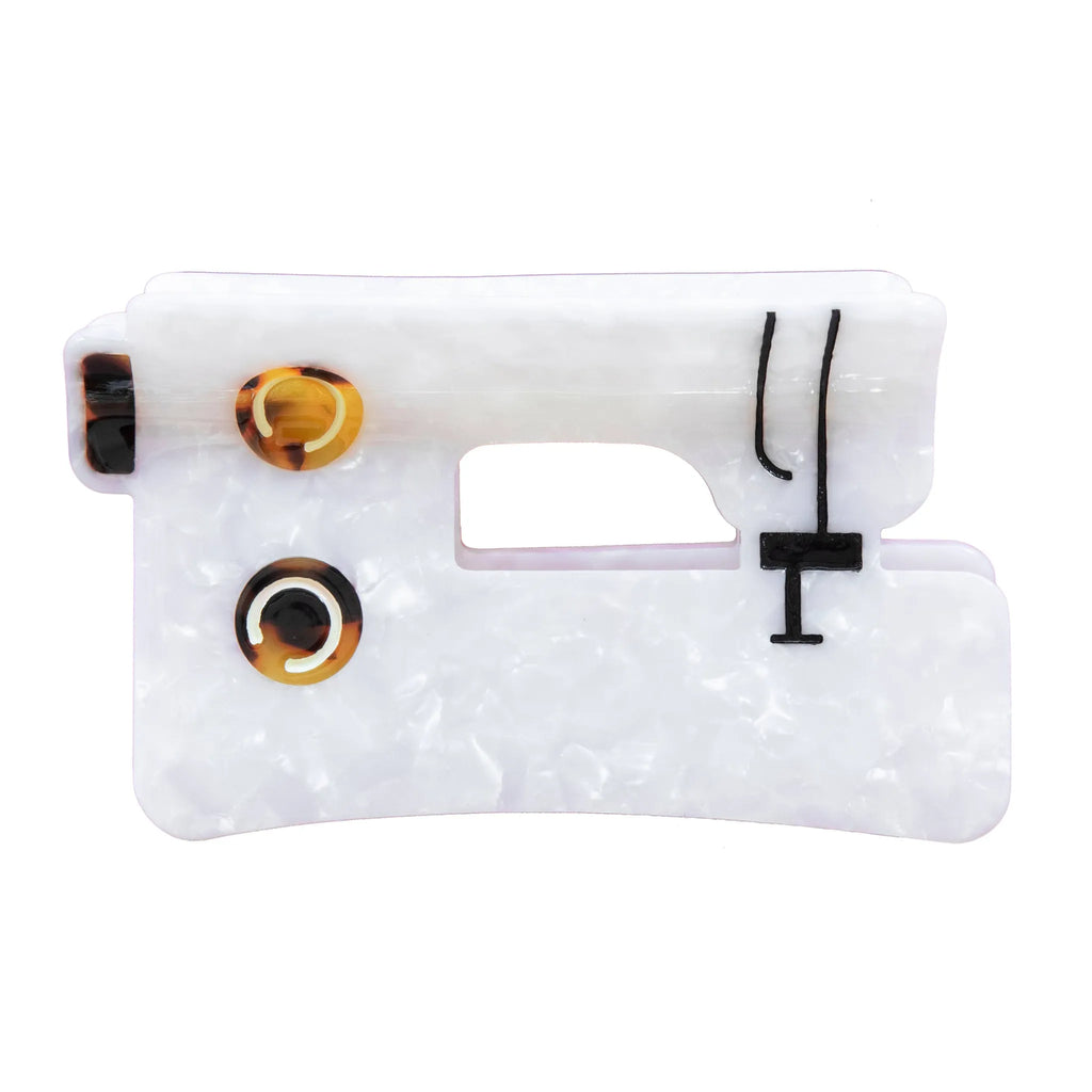 Fun Novelty White sewing machine Hair Clip from Sarah Hearts