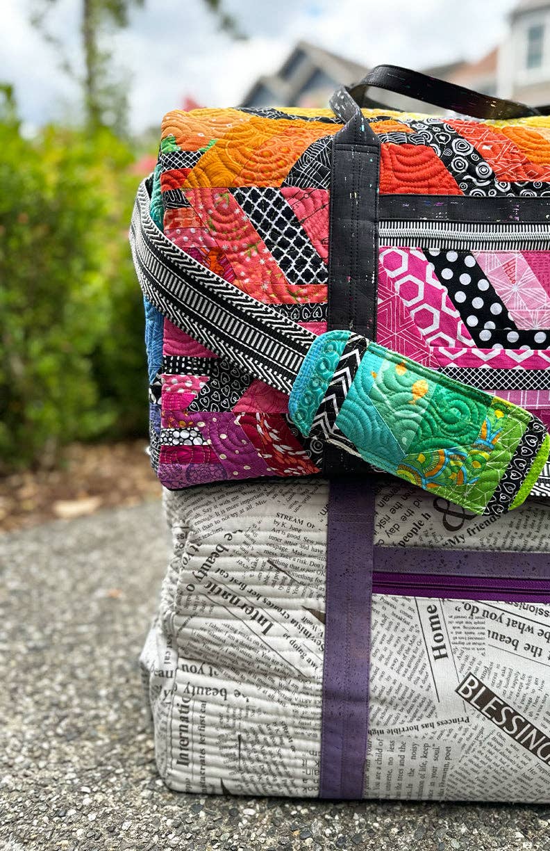 JoJo on the Go Duffle Bag Pattern by Sassafras Lane Designs