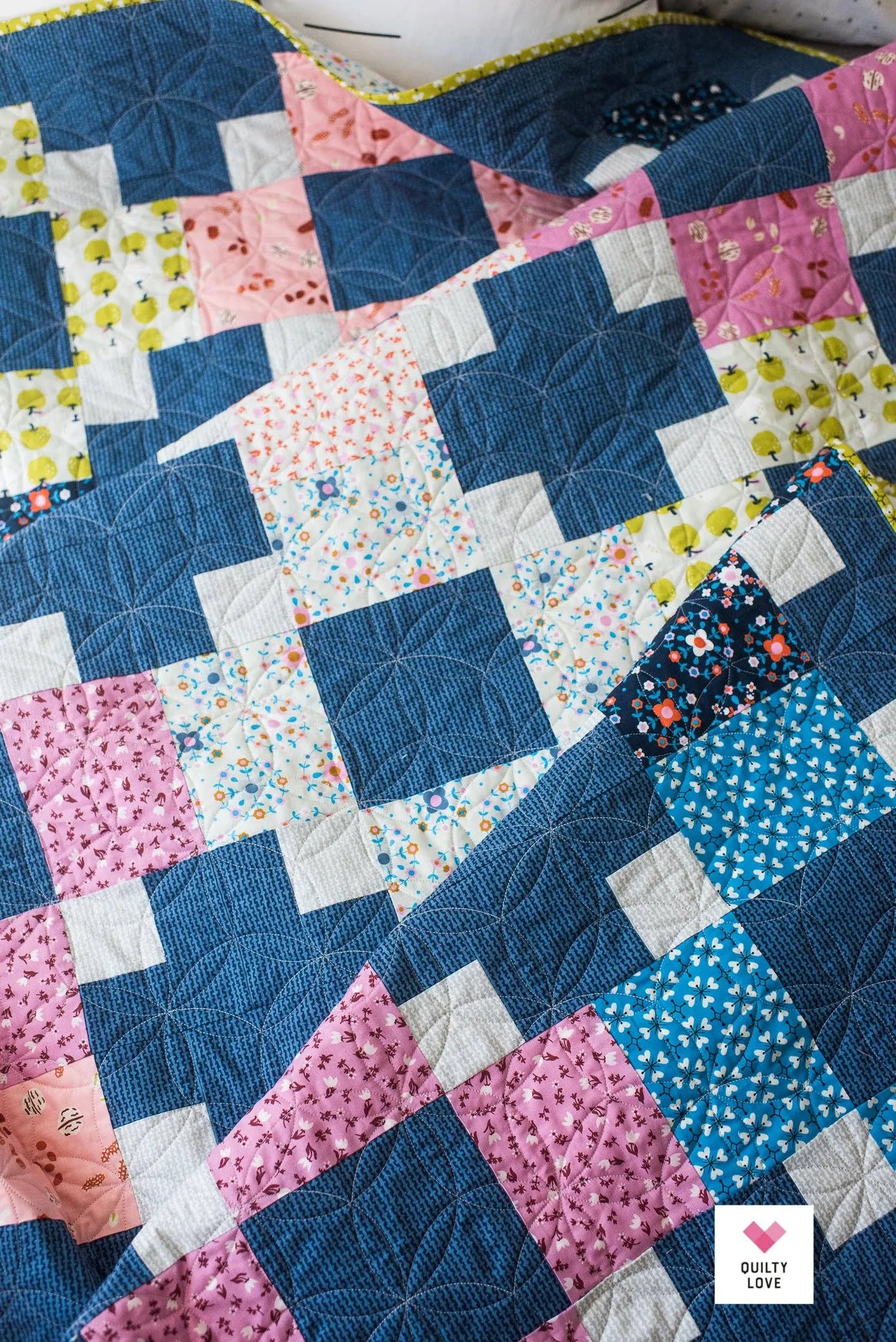 Hopscotch II Quilt by Quilty Love