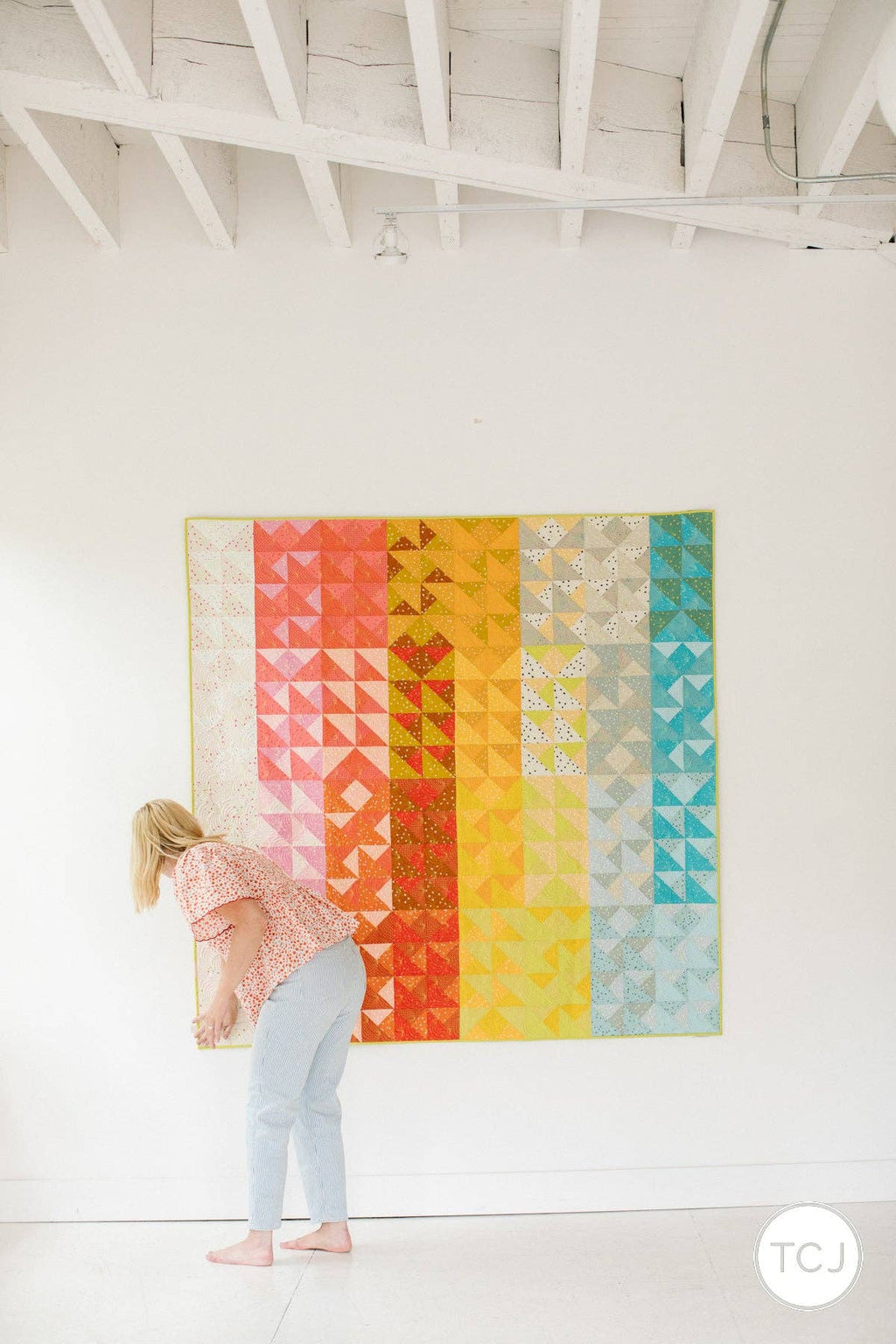 Color Chaos Quilt Pattern - Printed