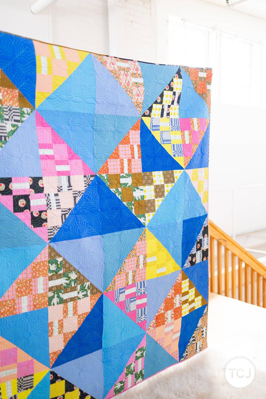 Plot Twist Quilt Pattern by Then Came June