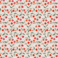 Cherry Taupe from Cherry Orchard Collection by Bernadett Urbanovic for FIGO Fabrics