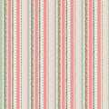 Stripes Red Multi quilting cotton fabric by Bernadett Urbanovics for FIGO Fabrics featuring vertical stripes with gingham, cherries, florals and fruit