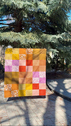 Fabric Requirements for Sunny Side Quilt Pattern by The Blanket Statement Quilt Co