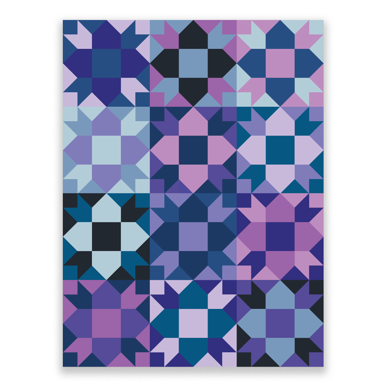 Peace Garden Paper Pattern