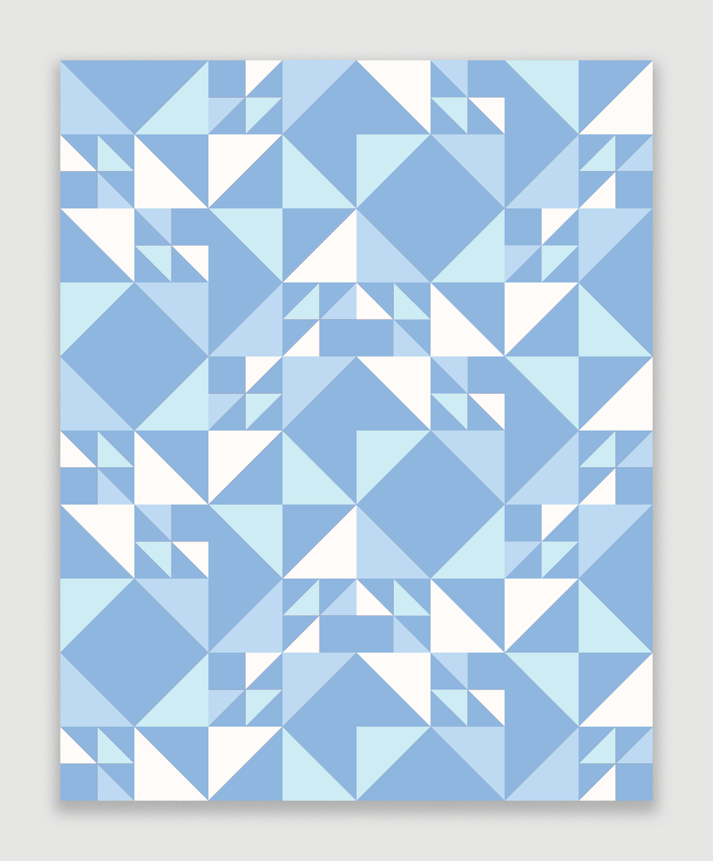 Birds Hill Paper Pattern