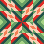 Star Lake Paper Pattern
