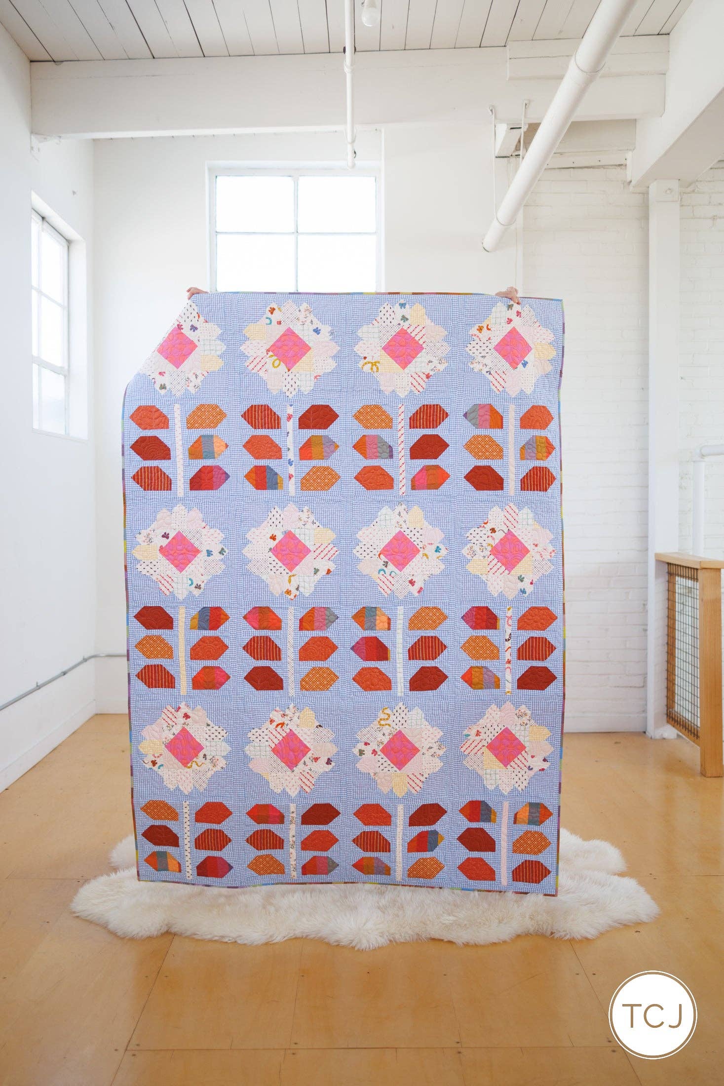 Petal Patch Quilt Pattern - Printed