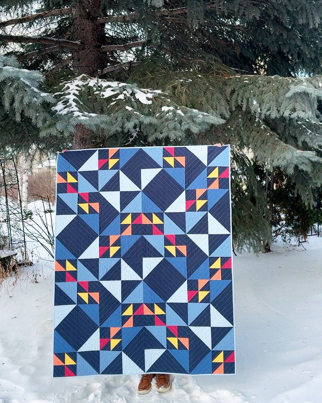 Birds Hill Paper Pattern