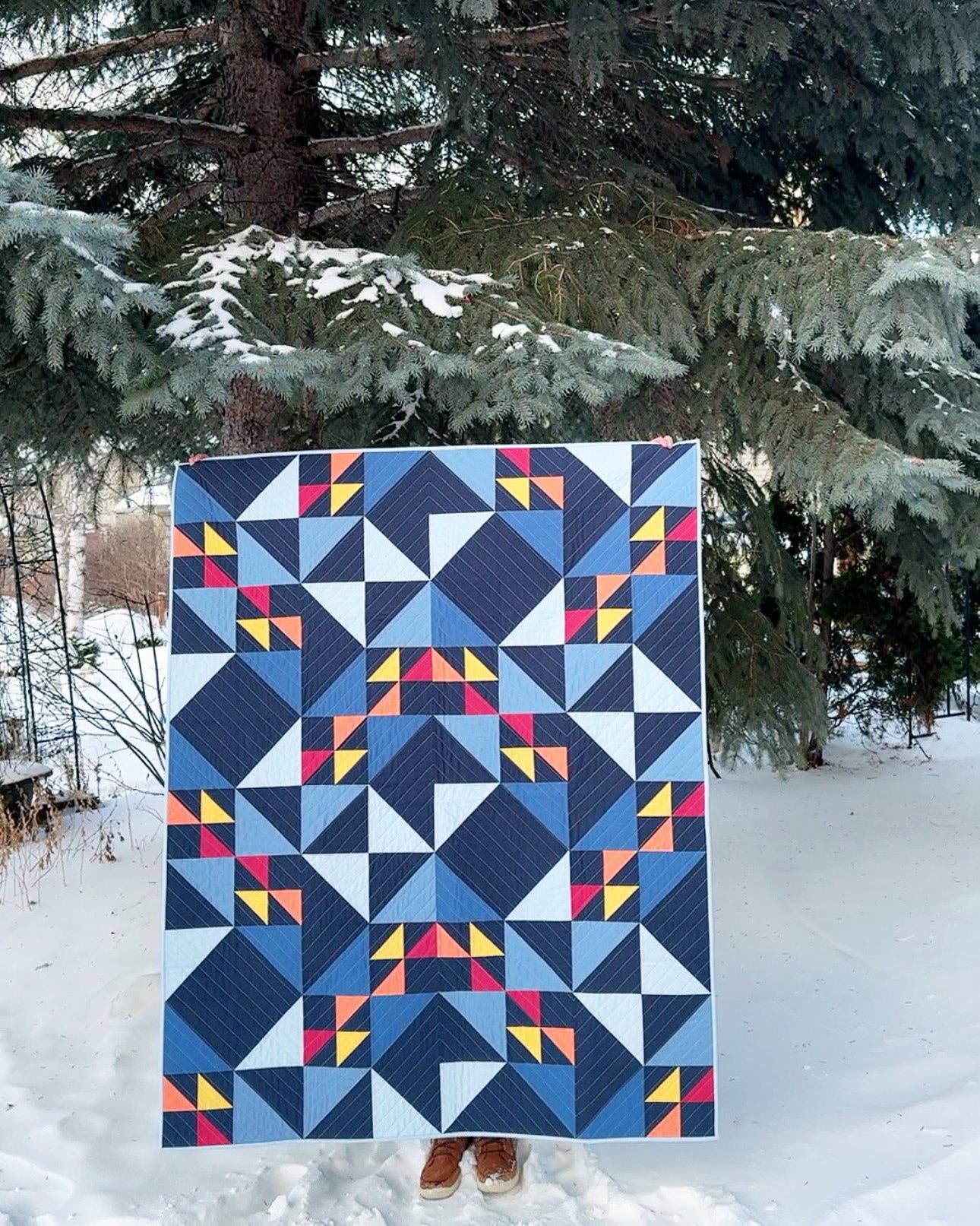 Birds Hill Paper Pattern