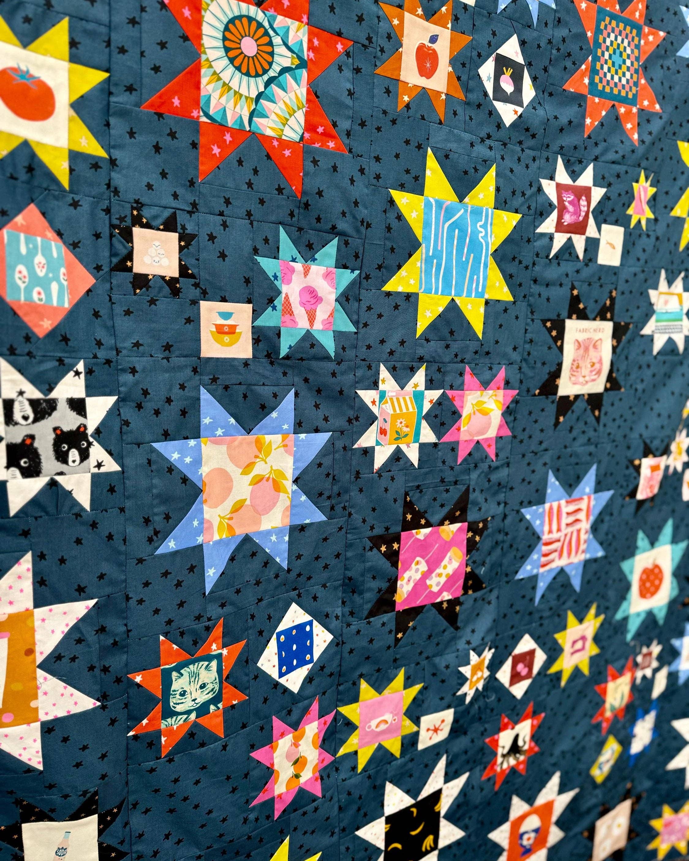 Sawtooth Sky Quilt Pattern
