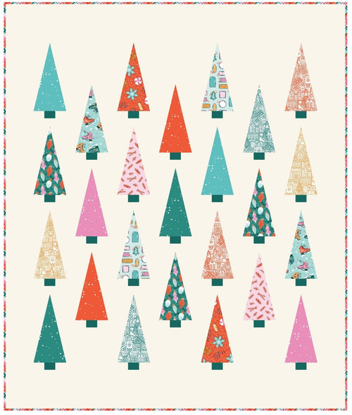 Alpine Forest Free Quilt Pattern