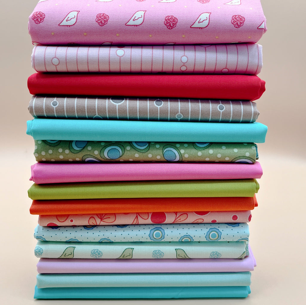 Curated Bundle No. 3 - Color ChorusColor Chorus No. 3 Fat Quarter Bundle | A Song to Sing & Art Gallery Pure Solids