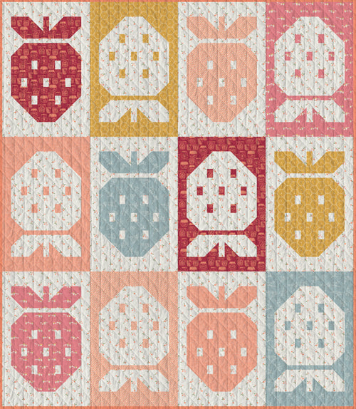 Summerberry Quilt Kit by Abby Luchsinger featuring Summer Homestead