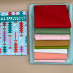 All Spruced Up Quilt Kit with Curated Art Gallery Fabrics