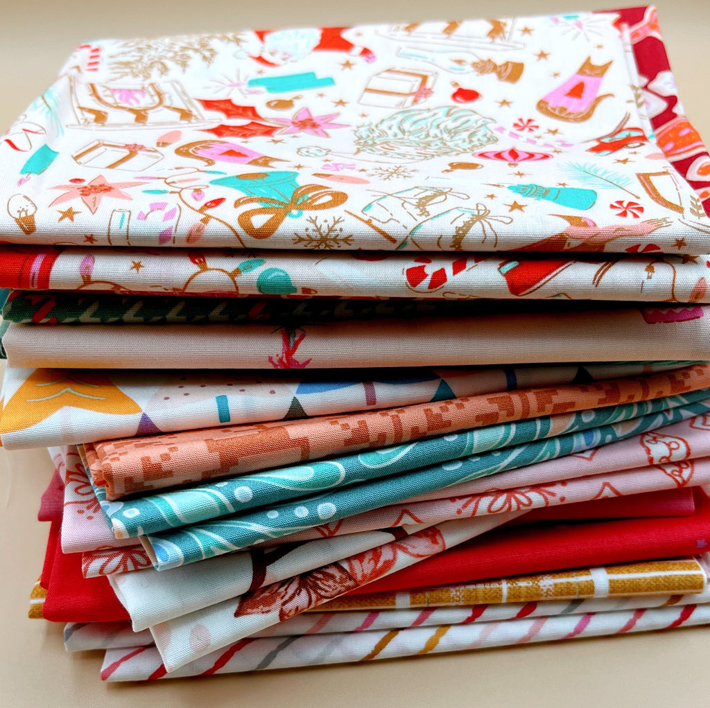 Art Gallery Fabric Christmas Collection Fat Quarter Bundle