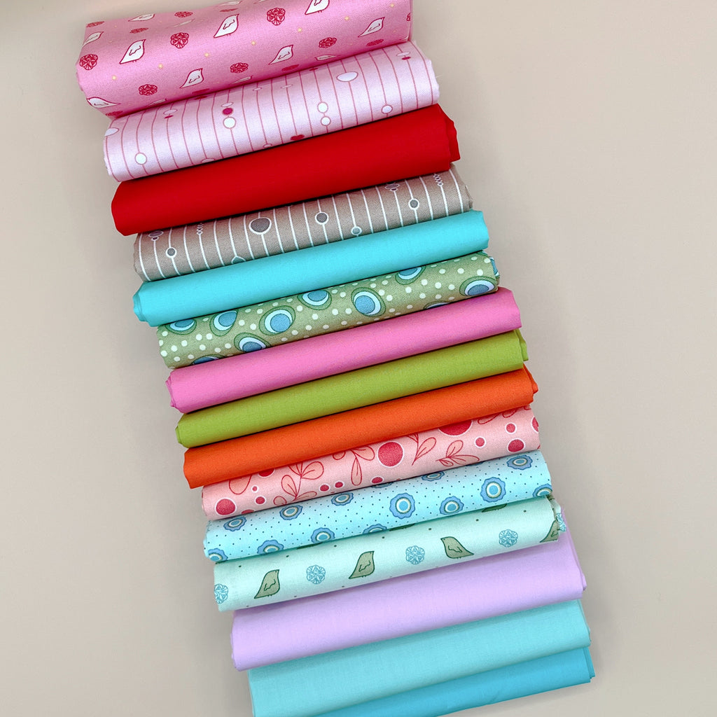 Curated Bundle No. 3 - Color ChorusColor Chorus No. 3 Fat Quarter Bundle | A Song to Sing & Art Gallery Pure Solids