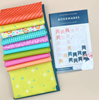 Beginner-Friendly Quilt Kit featuring Ghostly Garden & Bookmarks