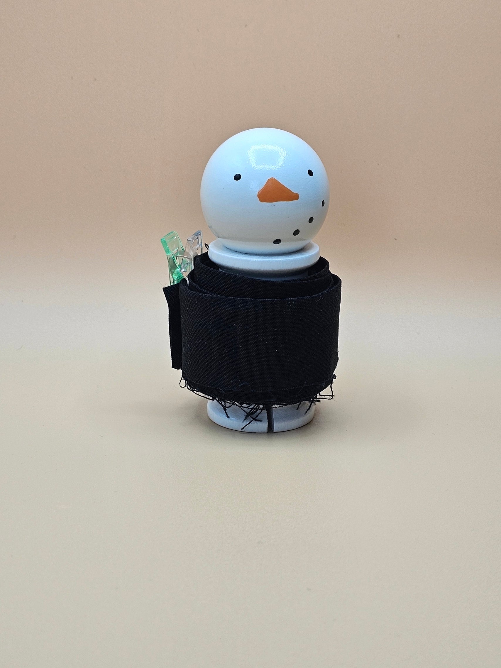 Binding Babies Snowman with binding
