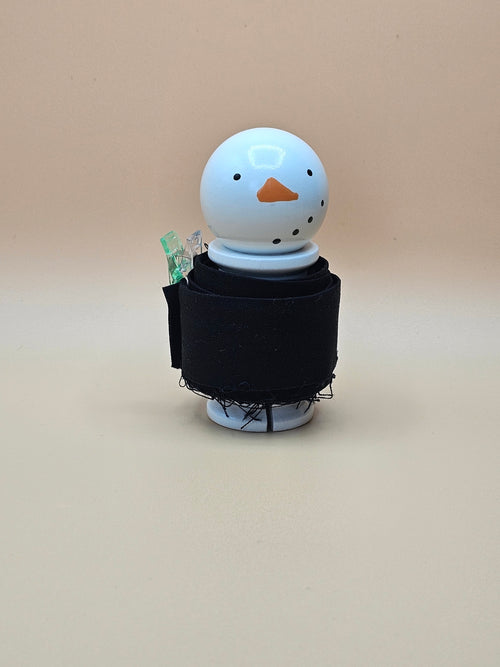 Binding Babies Snowman with binding