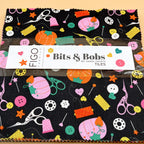 Bits and Bobs  10 inch squares by Sarah Hearts for FIGO Fabrics