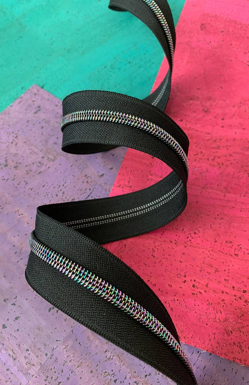 Black zipper tape from Sassafras Lane Design