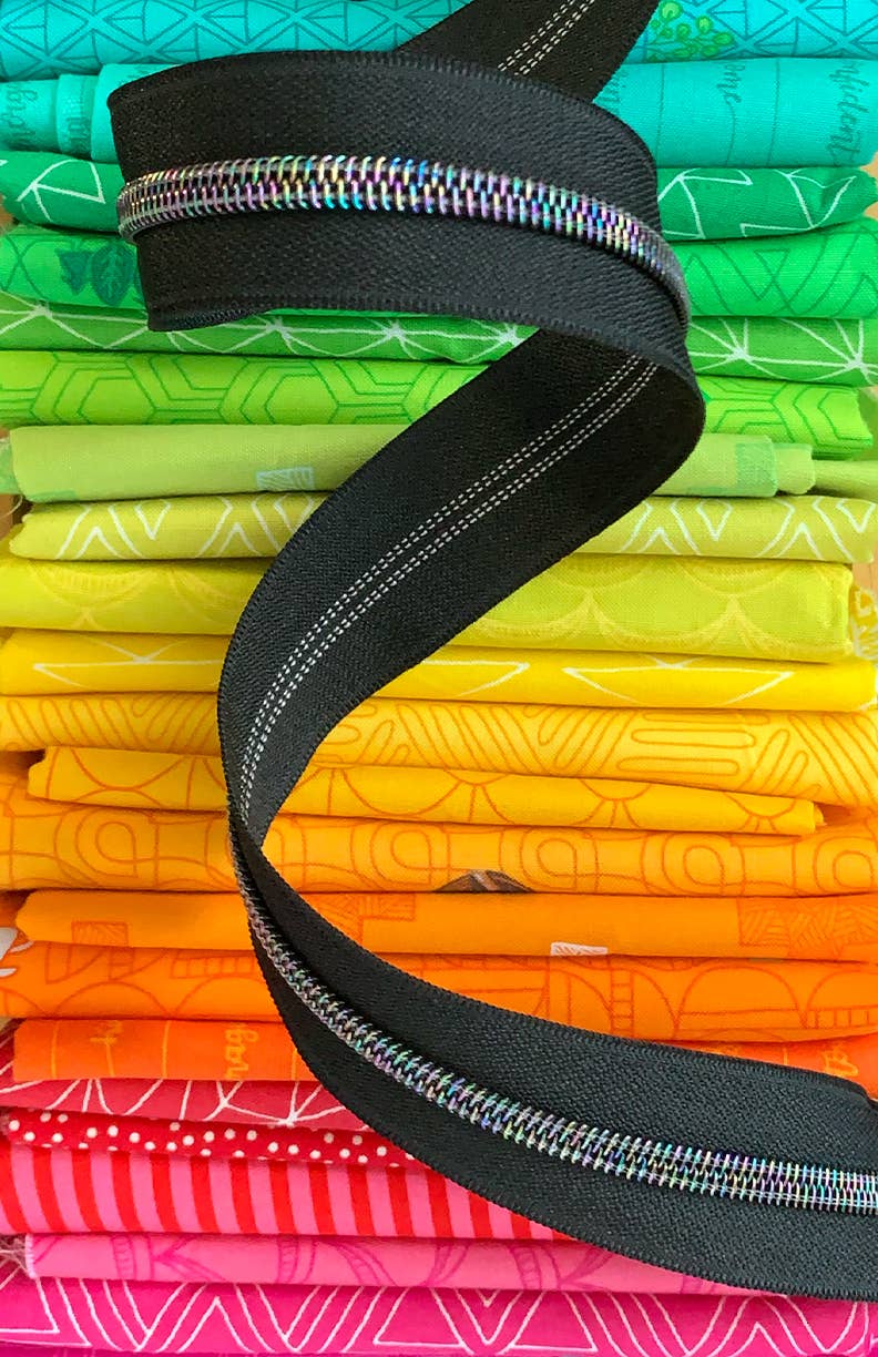Black zipper tape from Sassafras Lane Design
