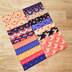 Fat Quarter Bundle - Blooming Garden by Jojulein Design, vibrant patterns.